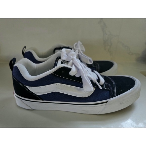 Vans Other - Vans Knu Skool Skate Shoes Blue White Men's Size 10.5 New Without Box‎